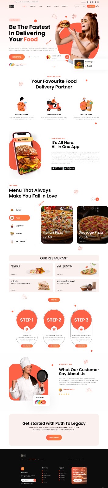 Website design